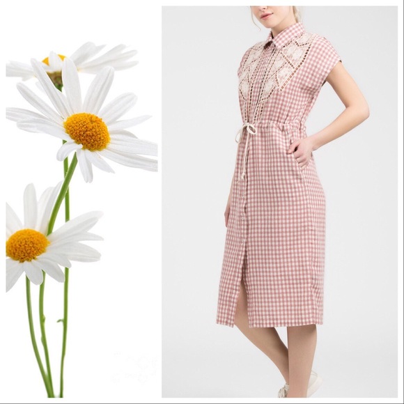 POL Polly Farms Pink Gingham Dress - Picture 6 of 9